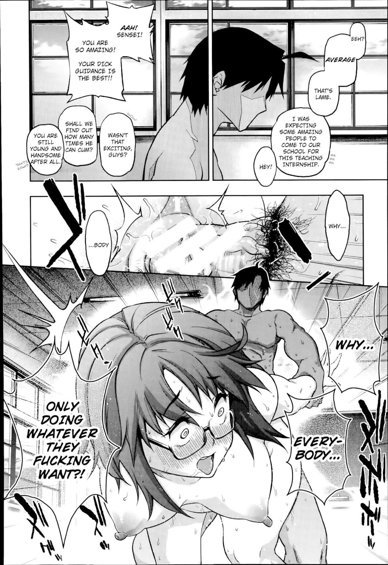 Hentai Manga Comic-Please Teach Me, Sensei Teaching Internship-Chapter 1-14